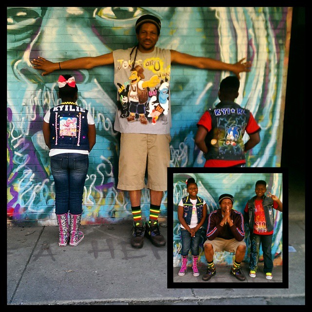 Charlie n the kids